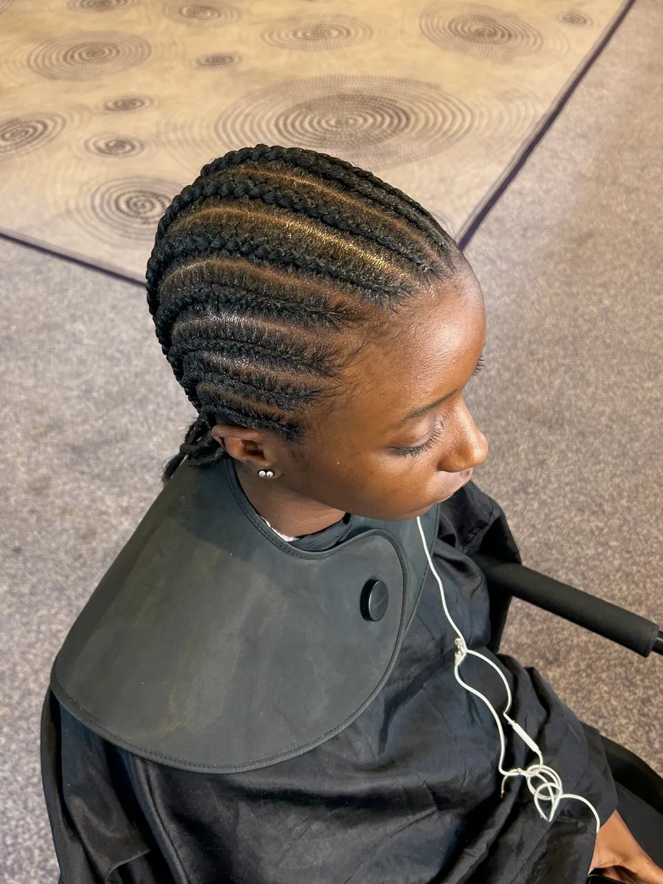 Réalisation de coiffure 4 au salon KAYDIDI à Marseille